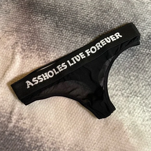 ALF Bold Lettering Shorts and Thong Set - Picture 7 of 10